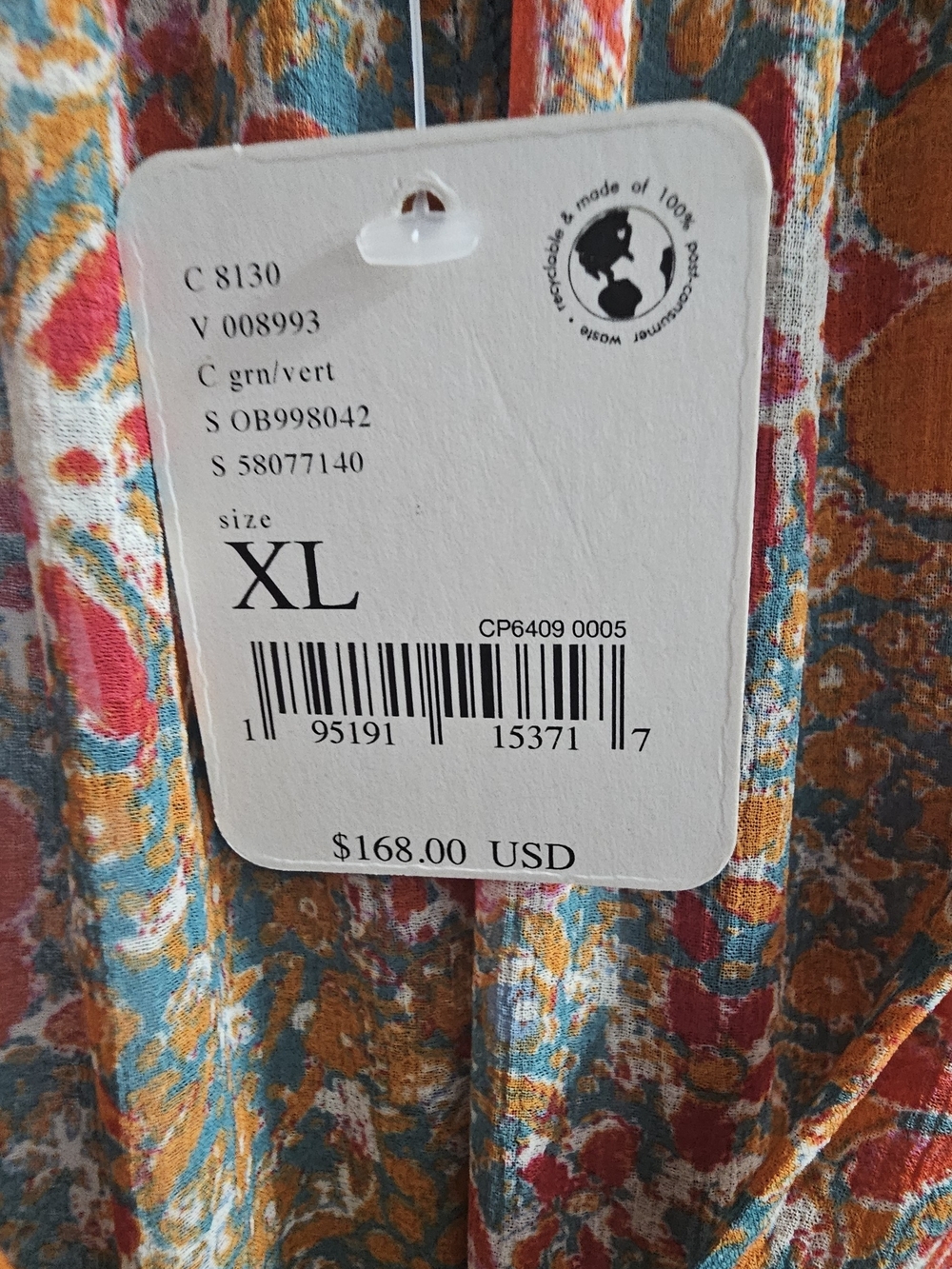 Free People Feeling Groovy Maxi Dress NWT - Picture 5 of 6